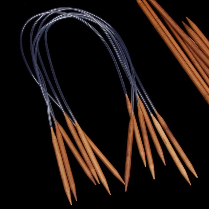 The Ultimate Knitting Companion: Multifunctional Carbonized Bamboo Needles Set 1