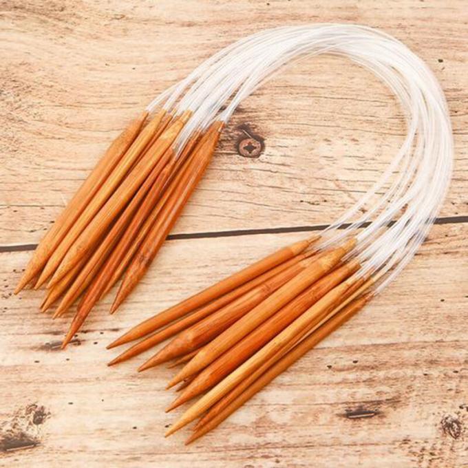 The Ultimate Knitting Companion: Multifunctional Carbonized Bamboo Needles Set 2