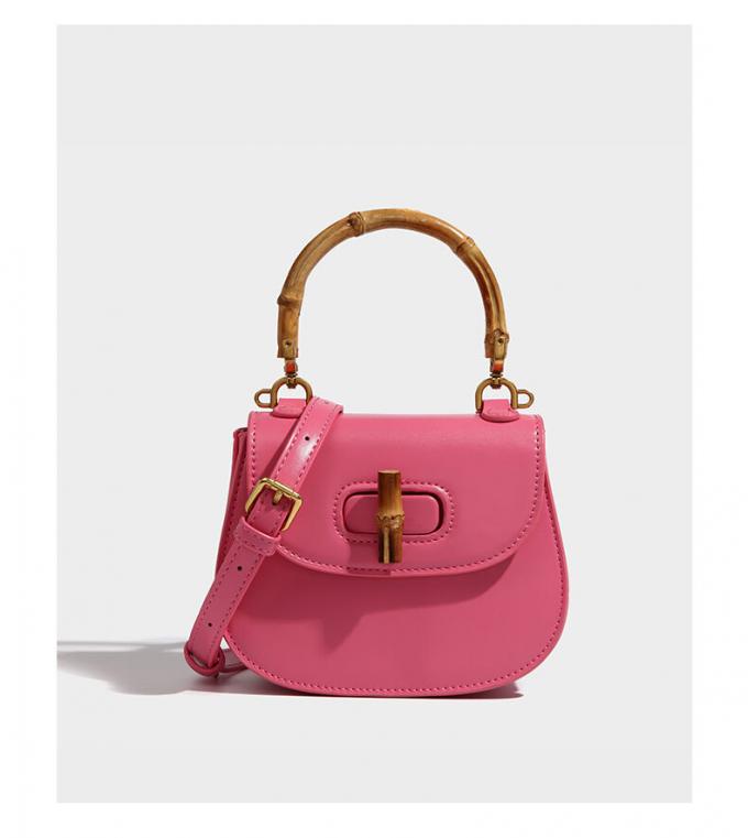 대나무 가방 손잡이 교체 U 모양 플라스틱 가방 핸드백 손잡이 DIY 2