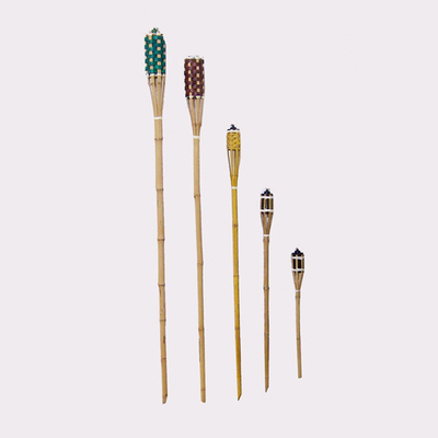 60cm 90cm 120cm 150cm 천연 직물 Bambu Lantern 오일 타치