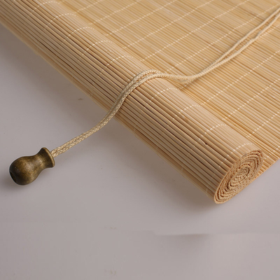 환경에 대나무 롤러 차양 수동 Pergola 대나무 장님 60 x 180cm