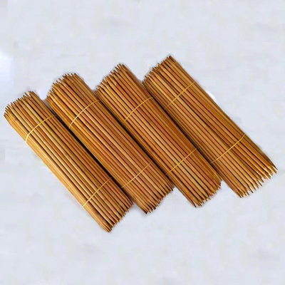 대나무 넥팅 바늘 세트 DIY를 위한 다채로운 플라스틱 케이블을 가진 원형 목재 넥팅 바늘
