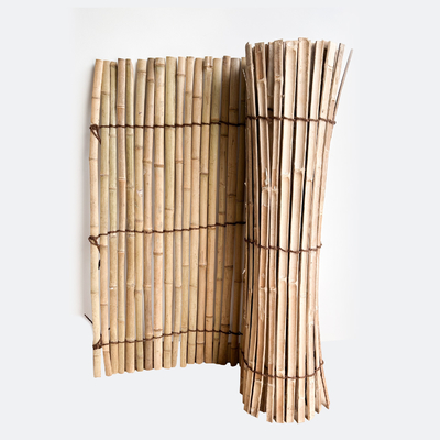 야외 스크린 울타리 롤 원자재 Bambu 울타리 롤 원자력 베트남 공장