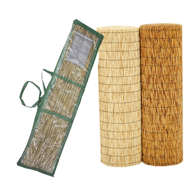 환경 친화적 인 Reed 울타리 정원 장식 및 사생활을위한 자연적이고 세련된 솔루션