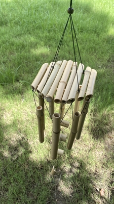 놀라운 깊은 음색의 Bambu Wind Chimes For Garden Patio Home or Outdoor Decor