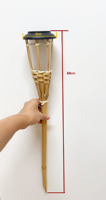 정원 및 캠핑용 수작업 Bambu Torch 야외 사용