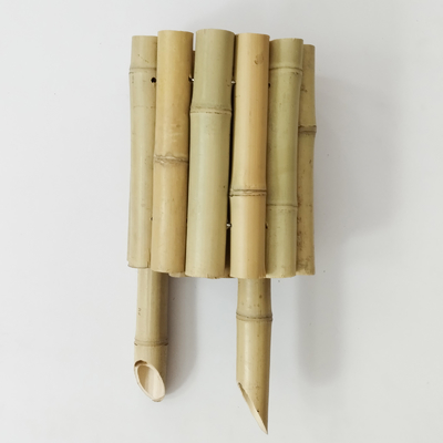 아름다운 정원 경계를 위한 우아한 천연 대나무 가장자리 울타리